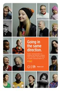 HSL Helsinki Region Transport: Faces of public transportation # 24 (abribus)